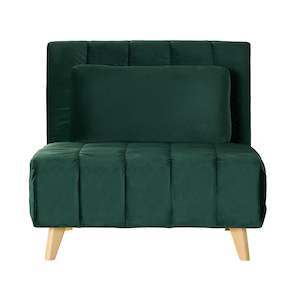 Stradbroke Single Sofa Bed Emerald Green