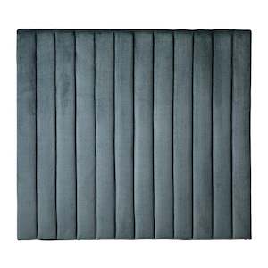 Bedheads Headboards: Channel Queen Bedhead Dusk