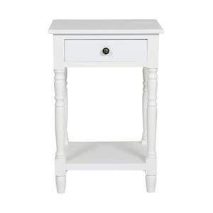 Bedside Tables: Valentine Bedside Table White