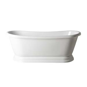 Baths: Saboma Bath Tub 1700mm White