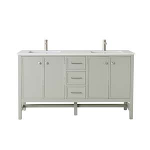 Liam Double Vanity Evergreen Fog 1550mm
