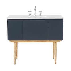 Bathroom Vanities: Harrington Marble Top Single Vanity 1000mm