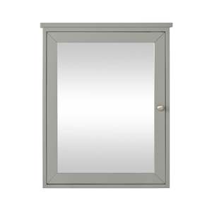 Liam Vanity Mirror Cabinet Evergreen Fog 610x762mm