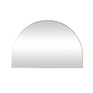 Ovale Arch Mirror 100x150cm Brushed Brass