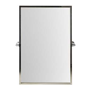 Hayden Square Pivot Mirror Chrome