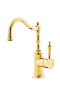 Bathroom Tapware: Rochelle Basin Mixer PVD 210mm B Spout