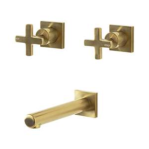 Bathroom Tapware: Kason Bath Set Brushed Brass