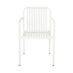 Kasper Aluminium Dining Chair White