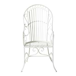 Outdoor Dining Chairs: Arles Garden Chair White
