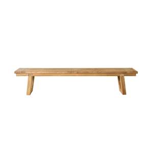 Outdoor Dining Benches: Kadara Reclaimed Teak Bench 220cm