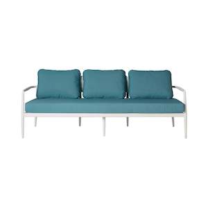 Outdoor Sofas: Poppie 3 Seater Sofa Chambray Blue