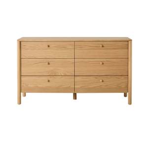 Spintara 6 Drawer Low Chest Light Oak