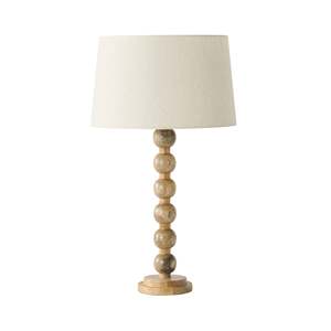 Melissa Wooden Table Lamp Natural 72cm