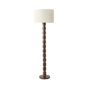 Floor Lamps: Sabela Wooden Floor Lamp 162cm