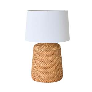 Kayla Rattan Table/Floor Lamp 82cm