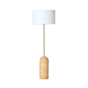Mya Rattan Floor Lamp 150cm