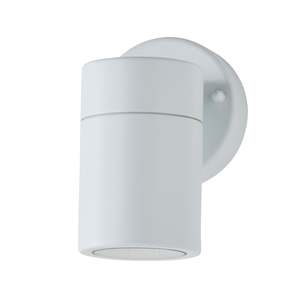 Collins 1 Light Exterior Wall Light White