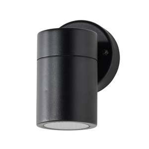 Collins 1 Light Exterior Wall Light Black