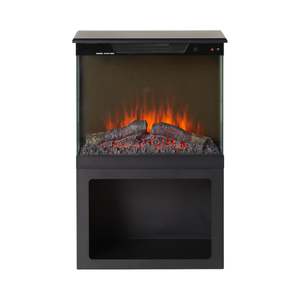Fire Heating: Preston Electric Fireplace 61x30x92cm