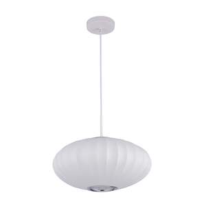 Pendants: Hikari Pendant White 40x40x19cm