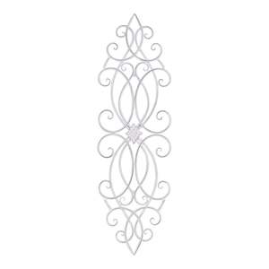 Wall Decor: Swirl Wall Hanging Antique Cream 102.24x2.54x29.85cm