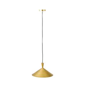 Pendants: Apex Metal Pendant Matte Brass 40x40x21cm