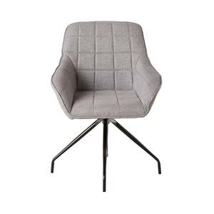 Desk Chairs: Anders Swivel Desk Chair Grey