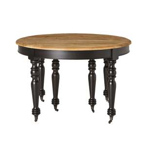 Dining Tables: Annalise Extension Dining Table Black