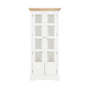Display Cabinets: Clover Narrow 2 Door Display Cabinet 193 x 85cm