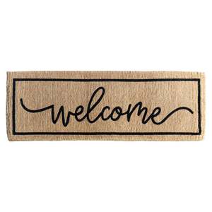 Door Mats: Welcome Long Coir Doormat 120x40cm