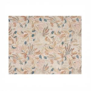 Floor Rugs: Natural Bloom Wool Rug 240x300cm