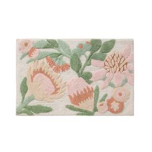 Bathroom Accessories: Maison Hi Lo Bathmat Clay Native