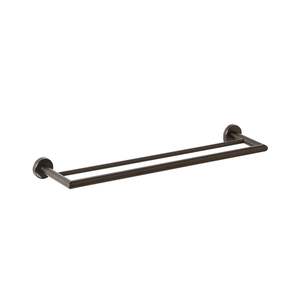 Harper Double Towel Rail 60cm Matt Black