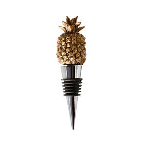 Kitchen Storage 1: Brass Pineapple Bottle Stopper