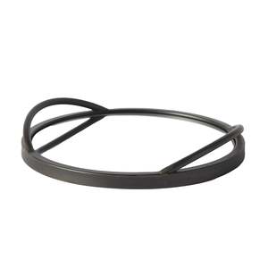 Kitchen Storage 1: Mirrored Round Tray 30x30x5.5cm