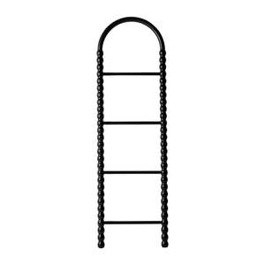 Hooks Stands: Orla Bobbin Towel Ladder Black