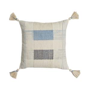 Indoor Cushions: Miller Jacquard Check Cushion 50x50cm