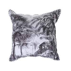 Indoor Cushions: Botanica Jungle Toile Cushion 45x45cm