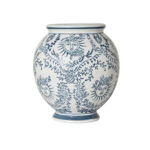 Vases: Celestial Porcelain Round Vase