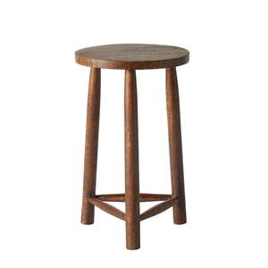 Parvani Stool Dark Walnut 30x30x50 cm