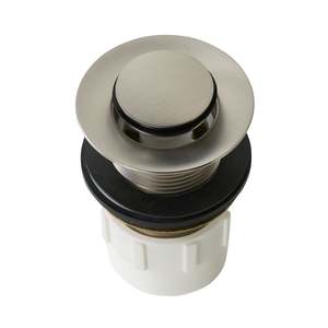 Camden Pop Up Waste Universal 32/40 x 80mm No Overflow Brushed Nickel