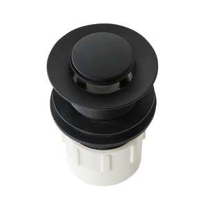 Camden Pop Up Waste Universal 32/40 x 80mm No Overflow Matte Black