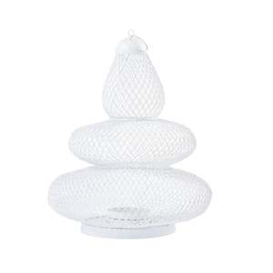 Metal Christmas Tree White Small 30x30cm