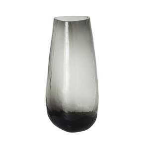 Clearance: Hazy Glass Vase Smoke Large