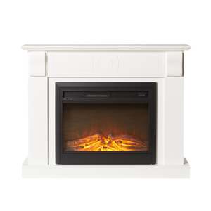 Electric Fireplaces: Harlow Fireplace 130x29x101cm