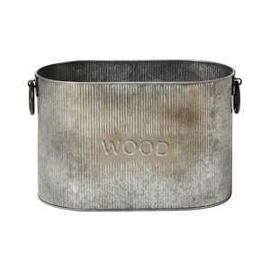 Fire Accessories: Fairford Oval Storage Bucket Large 50x31x32cm