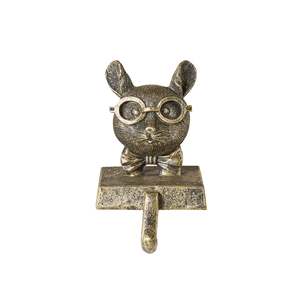 Statues: Christmas Foxy & Friends Mouse Mantel Hook