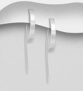 Earrings: Stylish, Sleek and Sophisticated Earrings in Sterling Silver