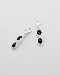 Silver: Sunglasses Charm in Sterling Silver