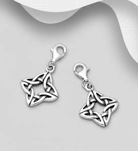 Celtic Charm in Sterling Silver